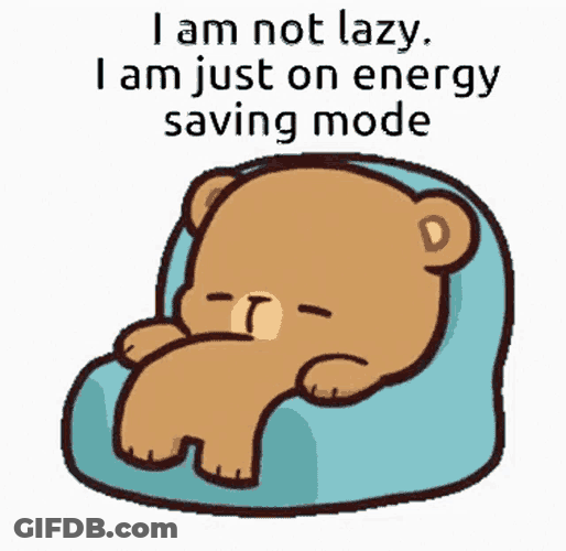 Mocha Lazy GIF