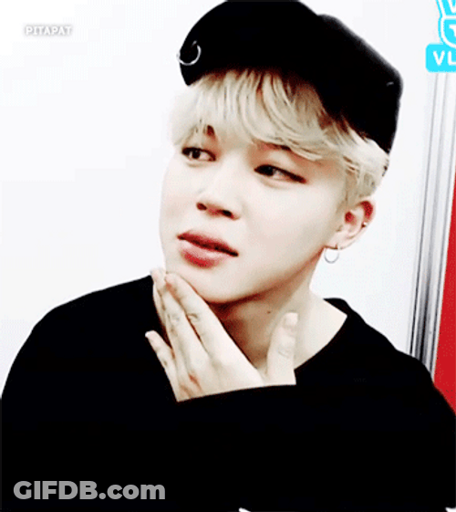 Mochi BTS Jimin Shy Video GIF