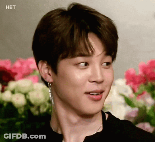 Mochi BTS Jimin Smiling Laughing GIF