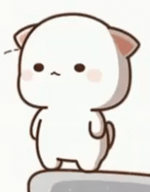 Mochi Cat Chill Windy GIF