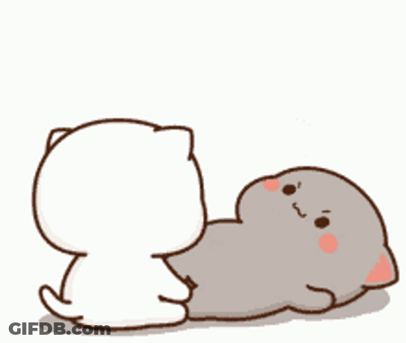 Mochi Couple Workout GIF