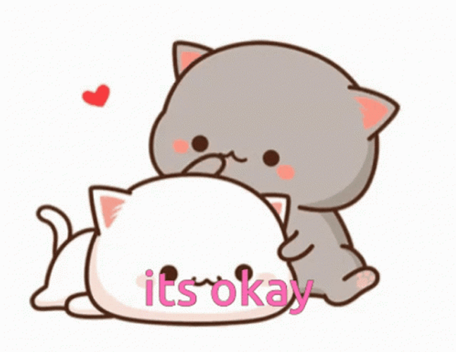 Mochi Mochi Peach Cat Its Ok GIF