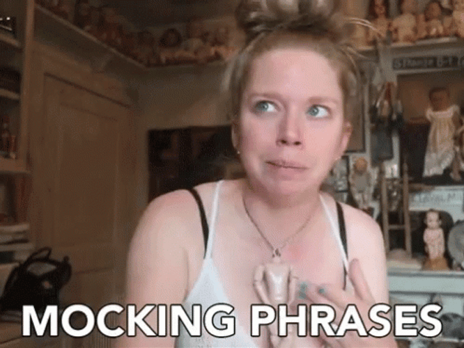 Mocking Phrases Tutor Bunny Meyer GIF