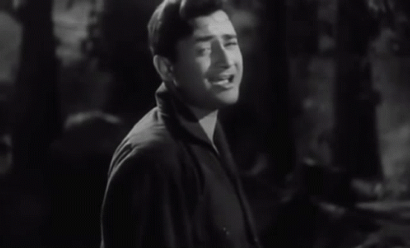 Mocking Teasing Playing Dev Anand GIF