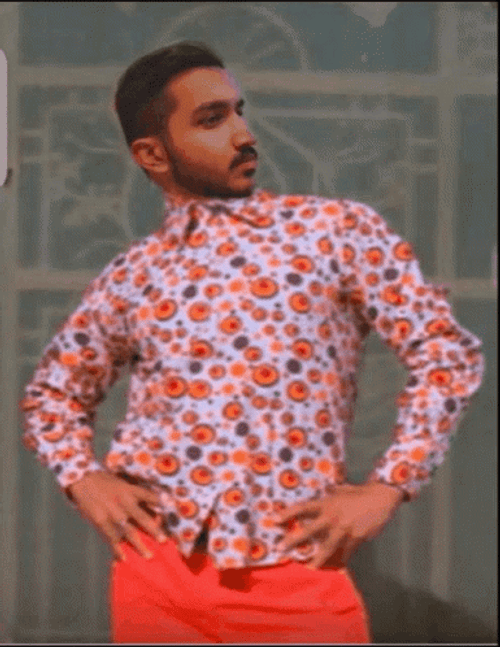 Model Posing Standing GIF
