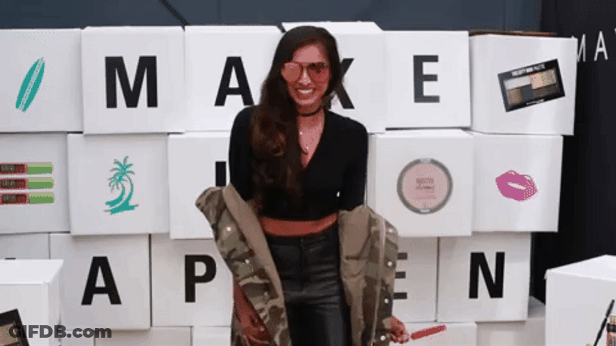 Model Woman Dancing Happy GIF
