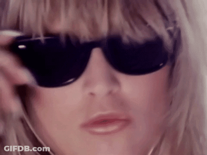 Modelo Taking Of Her Sunglasses GIF