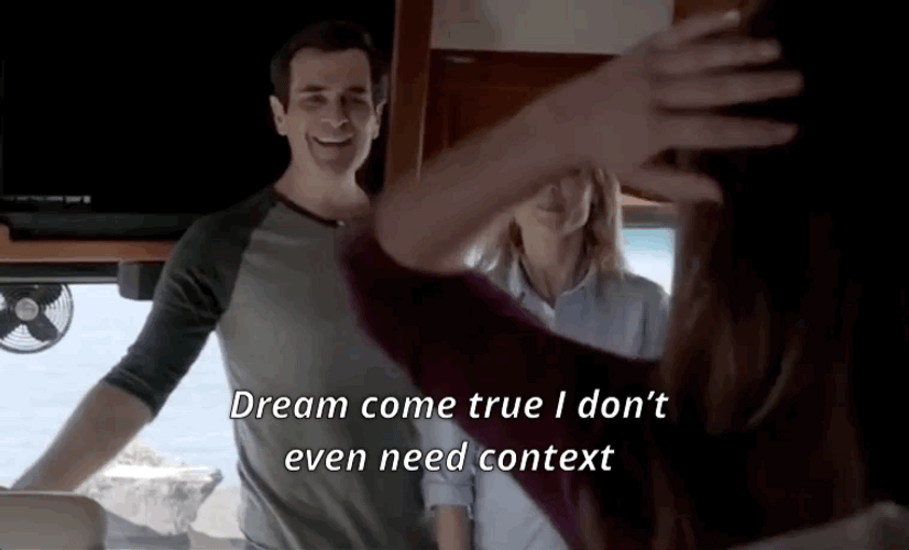 Modern Family Dream Come True GIF