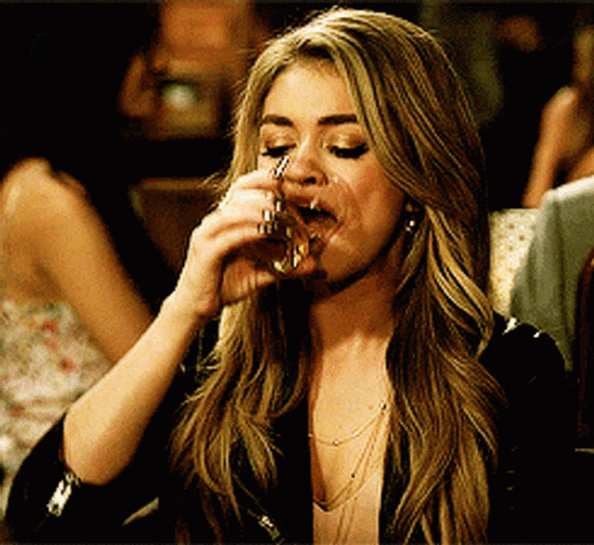 Modern Family Haley Shot Drink GIF