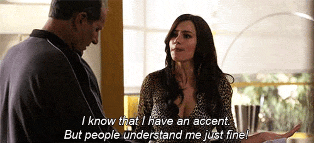 Modern Family I Have An Accent GIF