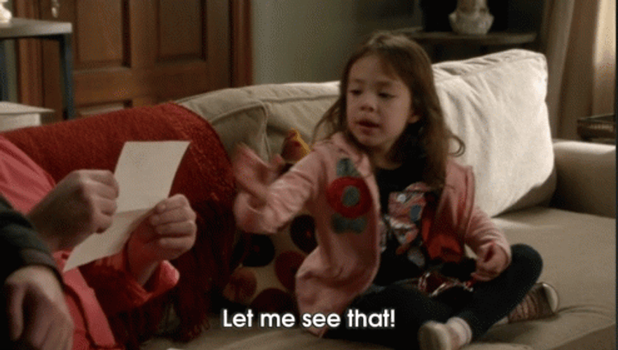 Modern Family Let Me See That GIF