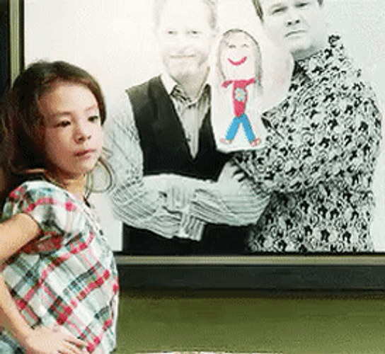 Modern Family Lily Drawing Picture GIF