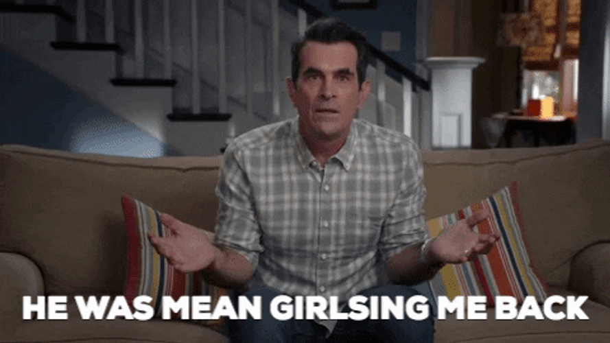 Modern Family Mean Girlsing Back GIF