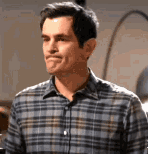 Modern Family Phil Angry Frown GIF