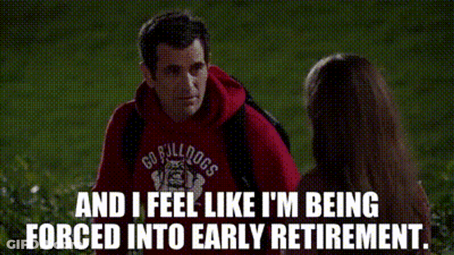 Modern Family Ty Burell As Phil Dunphy Forced Into Early Retirement GIF
