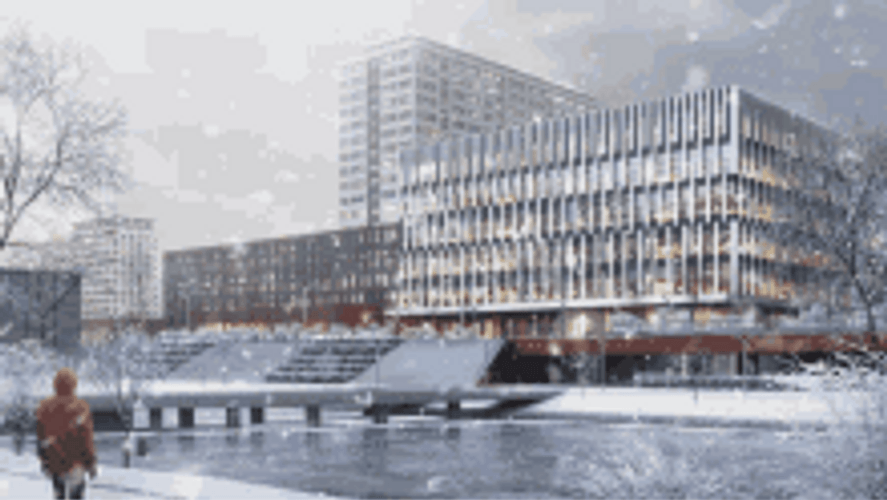 Modern Glass Architecture GIF