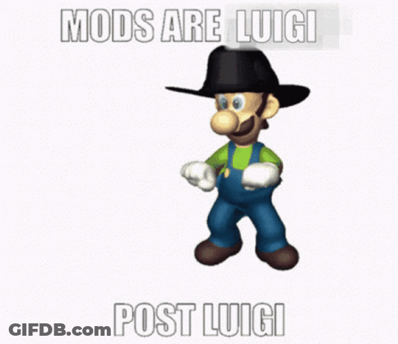Mods Are Luigi Post Luigi GIF