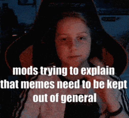 Mods Explaining Memes GIF
