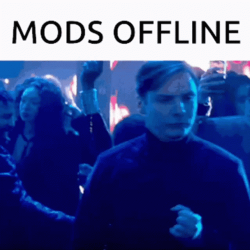 Mods Offline Members Partying GIF