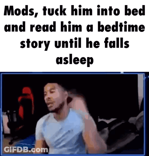Mods Tuck Him Into Bed And Read Bedtime Story GIF