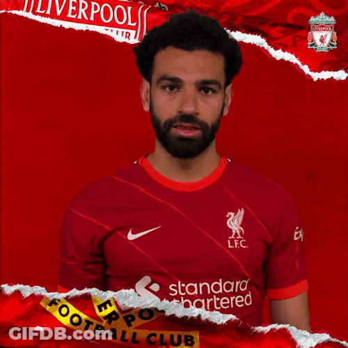 Mohamed Salah Mic Drop GIF