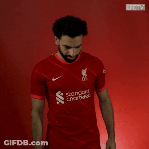 Mohamed Salah Quiet Sign GIF