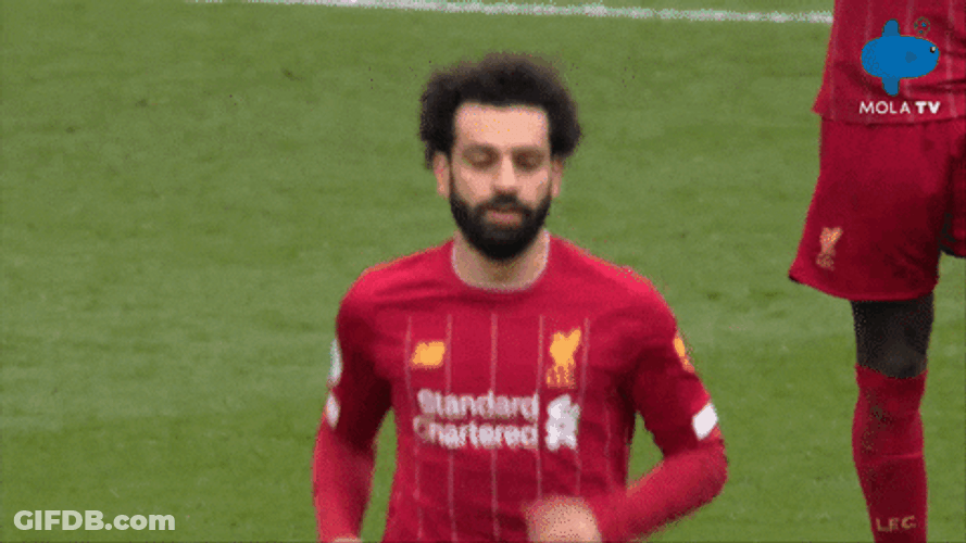 Mohamed Salah Running GIF