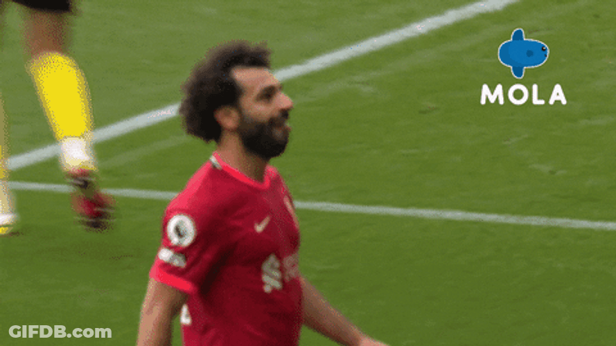 Mohamed Salah Surprised Face GIF
