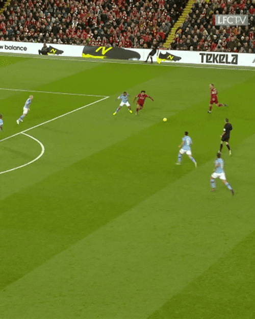 Mohamed Salah Team Playing GIF