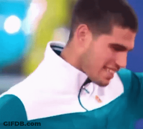 Mohawk Man Making Funny Face Snap GIF