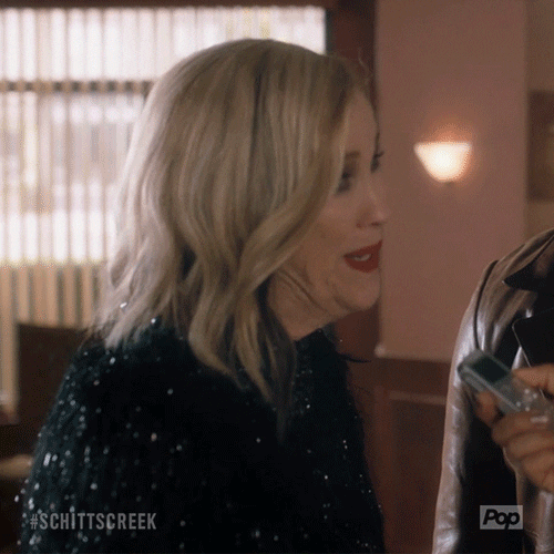 Moira Rose Grin GIF