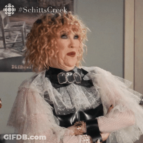 Moira Rose Huzzah GIF