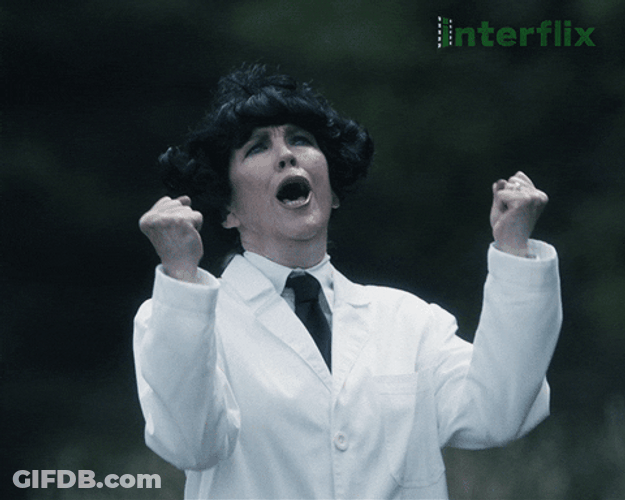 Moira Rose In Suit GIF