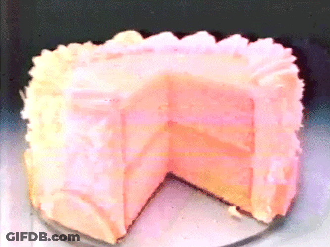 Moist Cake Delicious Variation GIF