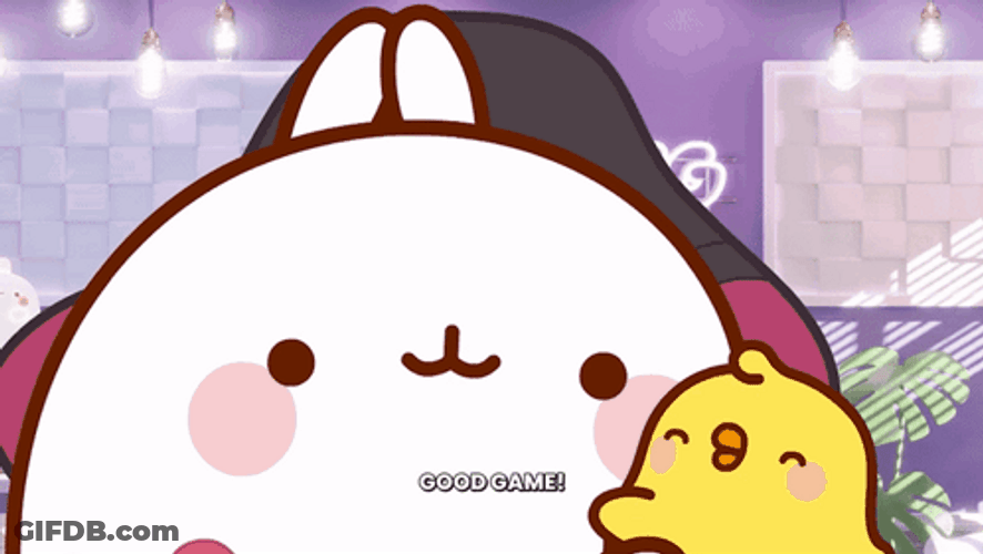 Molang And Piu Piu Good Game GIF
