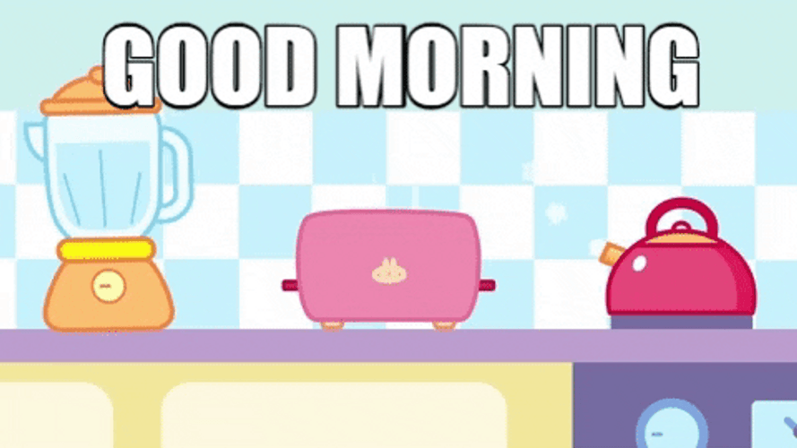 Molang Good Morning GIF