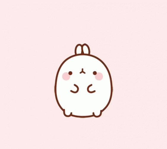 Molang Love Hearts GIF