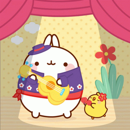 Molang  Piu Piu Mariachi GIF
