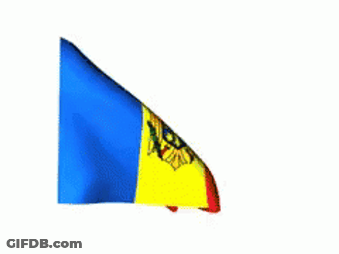 Moldova Animated National Flag GIF