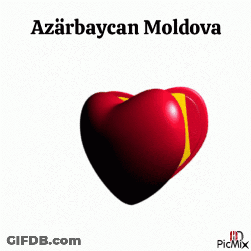 Moldova Azarbaycan Lock Heart GIF