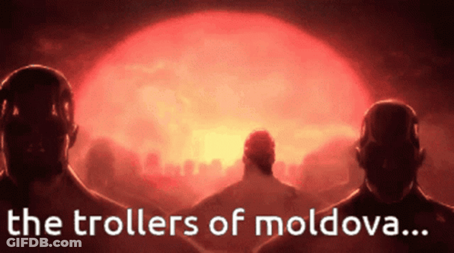 Moldova Trollers Anime Sunset GIF
