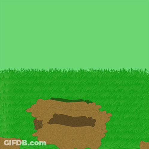 Mole In Hard Hat Saying Mole Day GIF