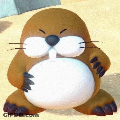 Mole With Mole Day Written Above GIF