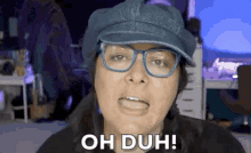 Molly Mahoney Saying Duh GIF