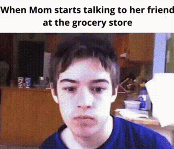 Mom At Grocery You Ruined It GIF