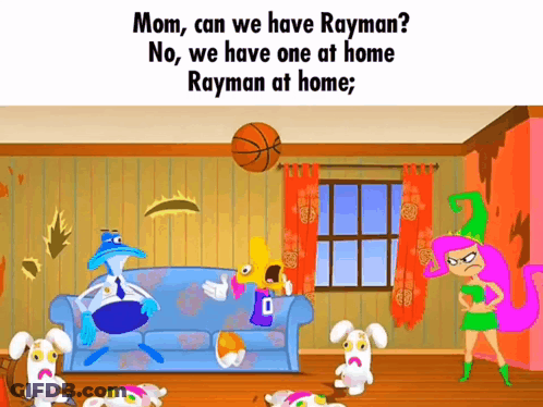 Mom Can We Have Rayman GIF