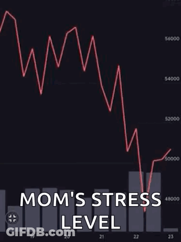 Mom's Stress Level Graph GIF