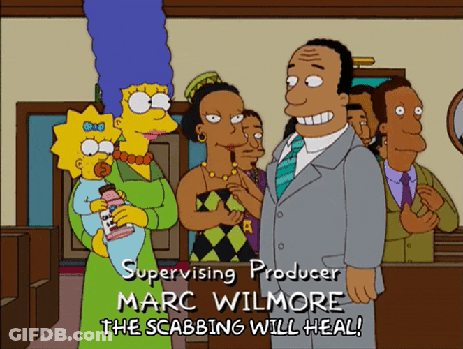 Mom Simpsons Scabbing Scab Will Heal GIF
