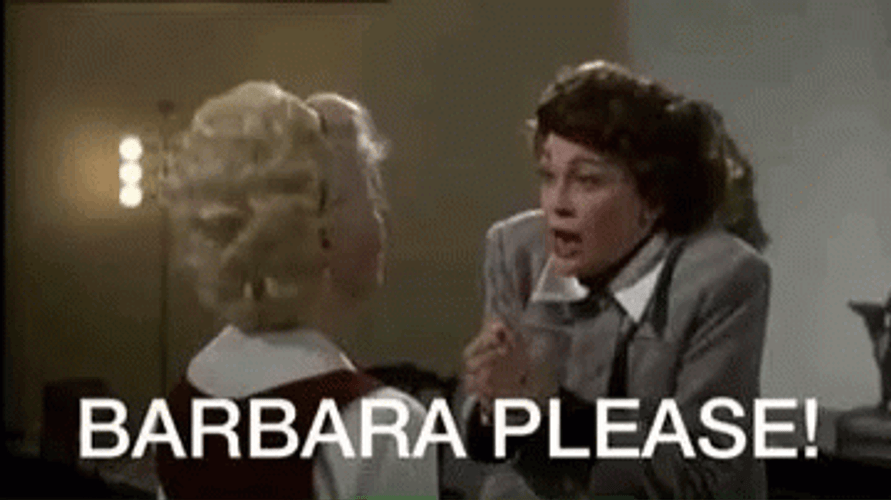 Mommie Dearest Faye Dunaway Barbara Please GIF