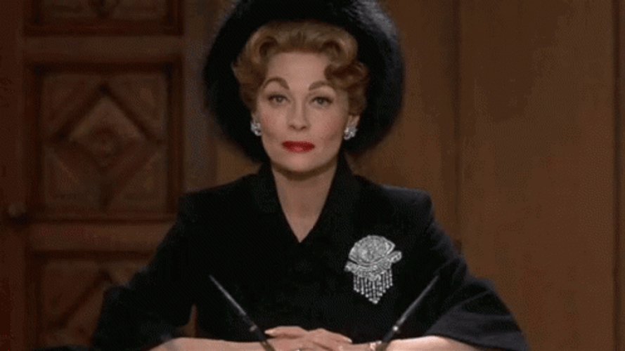 Mommie Dearest Faye Dunaway Elegant Look GIF